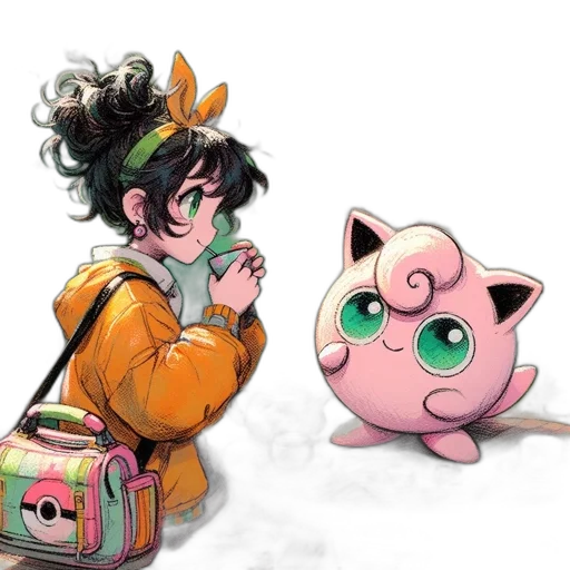 concept art, anime, fantasy art, cartoon transparent PNG cut-out