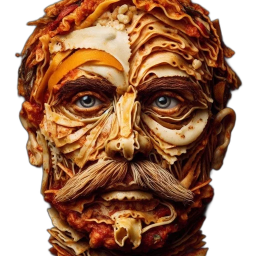 face, mask, food, crown transparent PNG cut-out