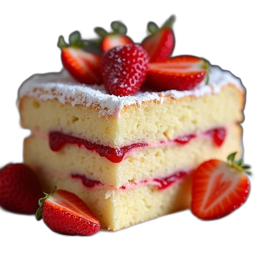 food, crown, 3d render, photorealistic transparent PNG cut-out