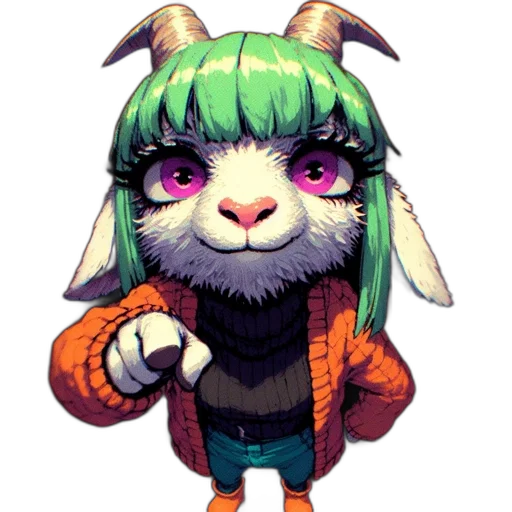 animal, creature, staff, mask transparent PNG cut-out