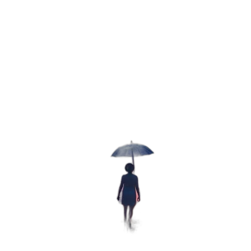 umbrella, dress, jacket, robot transparent PNG cut-out