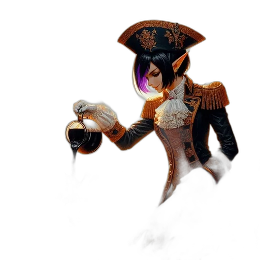 staff, mask, hat, robot transparent PNG cut-out