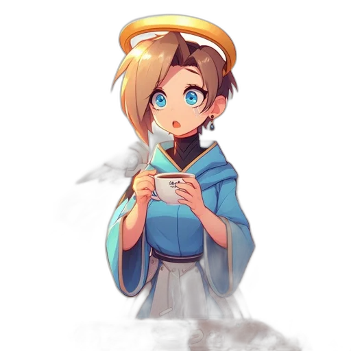 staff, dress, weapon, pixel art transparent PNG cut-out