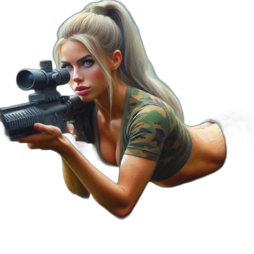 weapon, animal, concept art, photorealistic transparent PNG cut-out