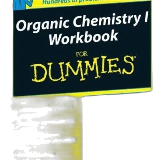 organic, chemistry, workbook, dummies transparent PNG cut-out