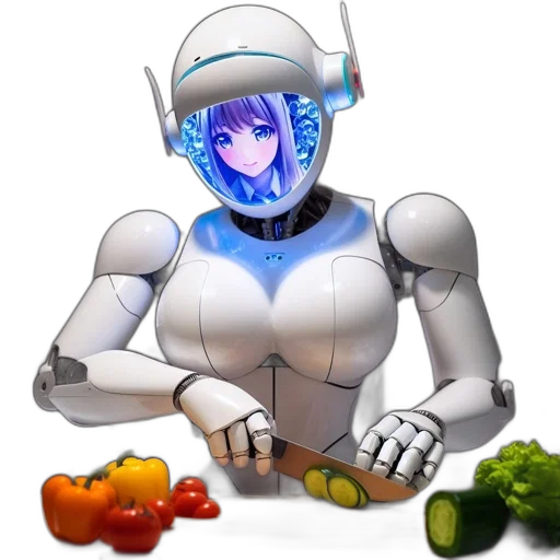 robot, food, weapon, creature transparent PNG cut-out