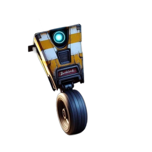 robot, car, weapon, staff transparent PNG cut-out
