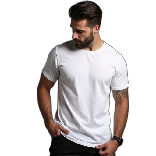 staff, 3d render, monochrome, men transparent PNG cut-out