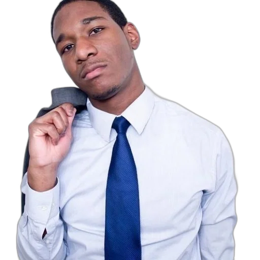 staff, face, jacket, man transparent PNG cut-out