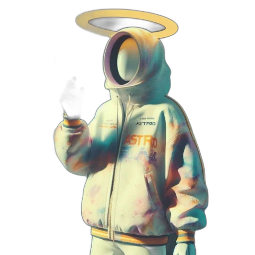 jacket, robot, staff, mask transparent PNG cut-out