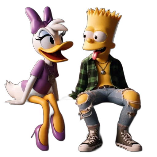 jacket, animal, cartoon, 3d render transparent PNG cut-out