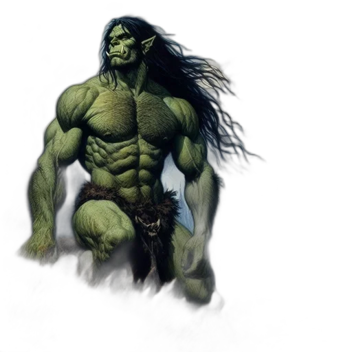 creature, comic book art, concept art, fantasy art transparent PNG cut-out