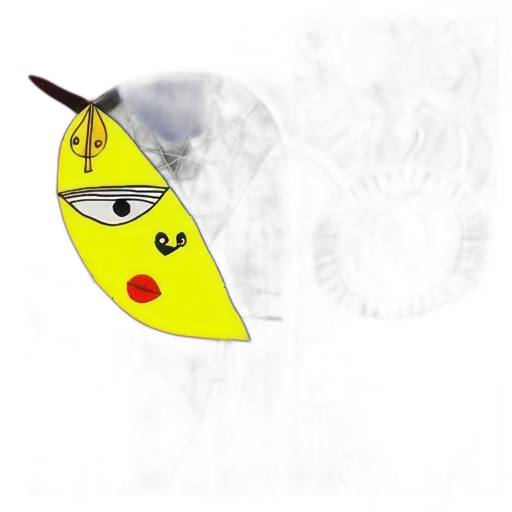 mask, hat, staff, umbrella transparent PNG cut-out