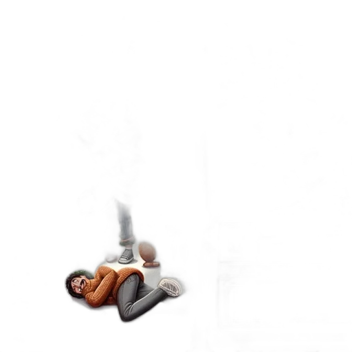 shoes, creature, staff, robot transparent PNG cut-out
