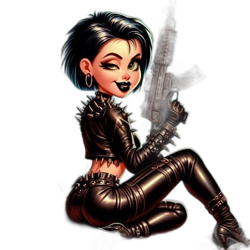 staff, weapon, comic book art, cartoon transparent PNG cut-out