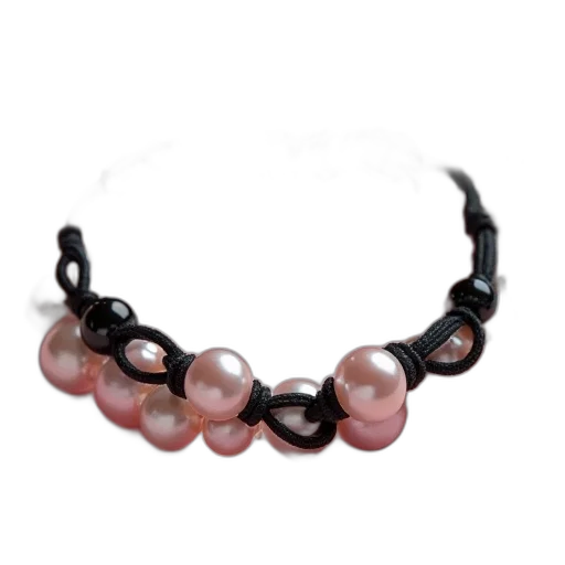 jewelry, crown, pink, black transparent PNG cut-out