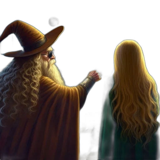 hair, hat, fantasy art, concept art transparent PNG cut-out