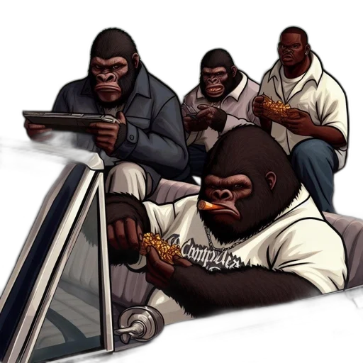 car, food, concept art, comic book art transparent PNG cut-out