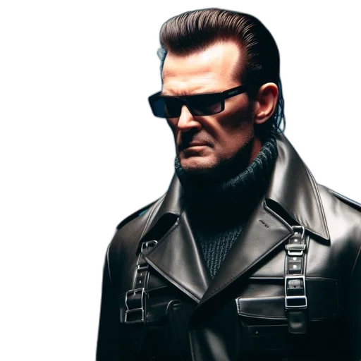 jacket, 3d render, photorealistic, concept art transparent PNG cut-out
