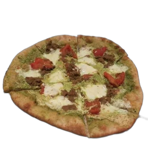 food, 3d render, photorealistic, pizza transparent PNG cut-out