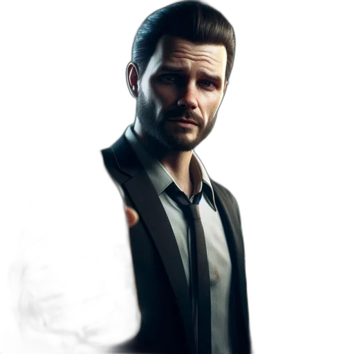 face, jacket, staff, concept art transparent PNG cut-out
