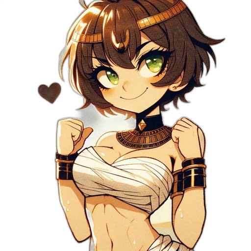 dress, staff, robot, weapon transparent PNG cut-out