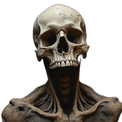 face, mask, creature, robot transparent PNG cut-out