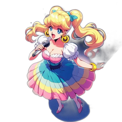 dress, staff, weapon, animal transparent PNG cut-out