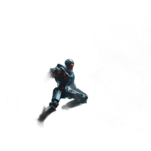 robot, weapon, sword, creature transparent PNG cut-out