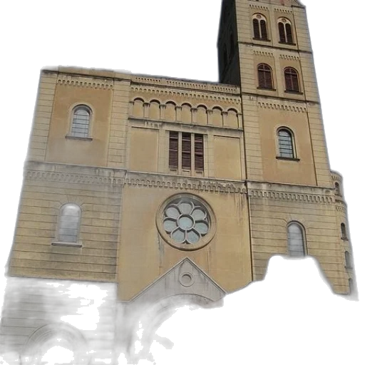 building, crown, 3d render, photorealistic transparent PNG cut-out