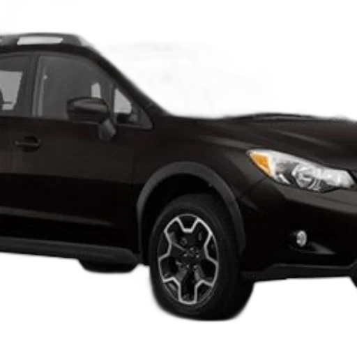 car, black, subaru, crosstrek transparent PNG cut-out