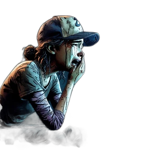 watercolor, comic book art, concept art, photorealistic transparent PNG cut-out