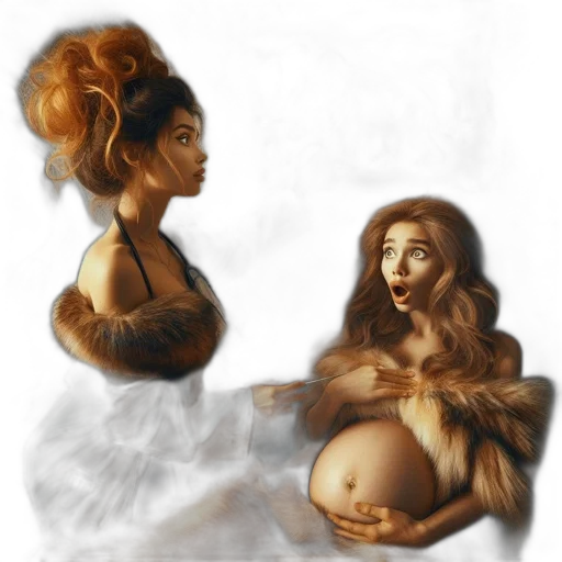 crown, concept art, oil painting, fantasy art transparent PNG cut-out