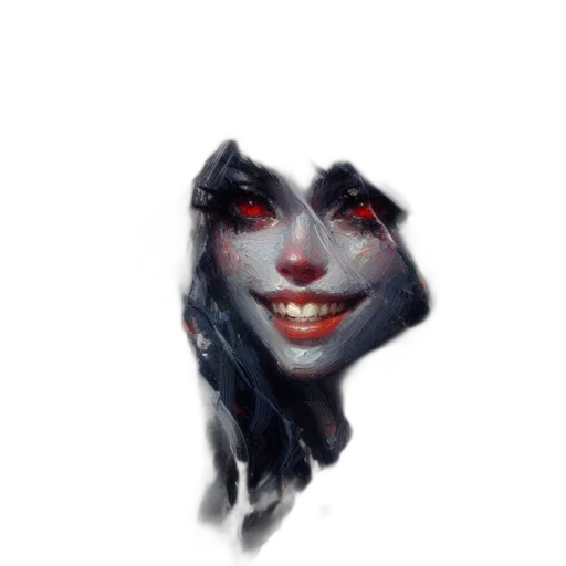 face, mask, creature, robot transparent PNG cut-out