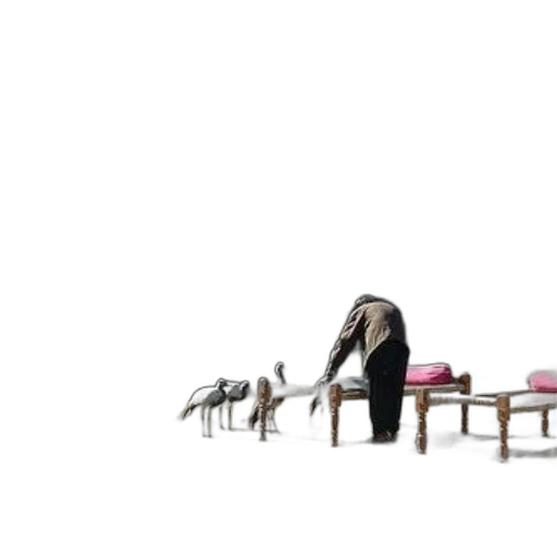 furniture, staff, umbrella, shoes transparent PNG cut-out