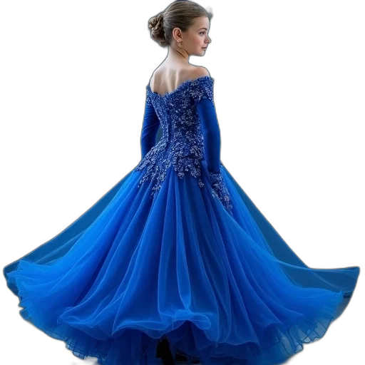 dress, crown, photorealistic, concept art transparent PNG cut-out