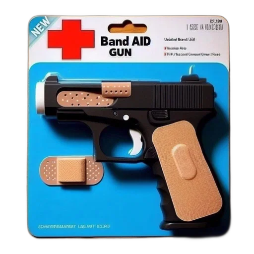weapon, 3d render, unconventional, toy transparent PNG cut-out