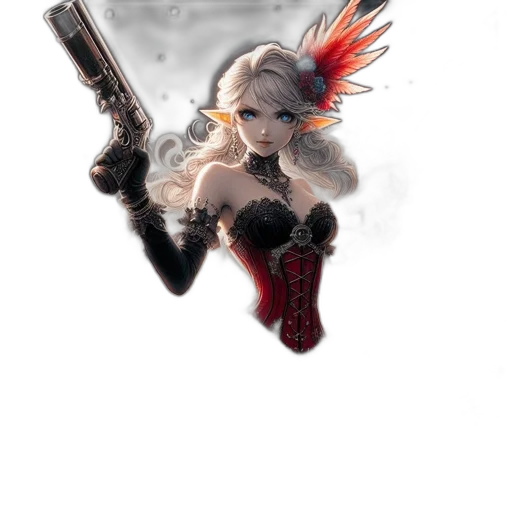 weapon, staff, sword, fantasy art transparent PNG cut-out