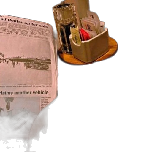 weapon, car, concept art, newspaper transparent PNG cut-out