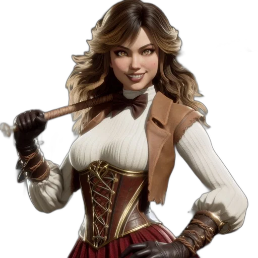 staff, fantasy art, concept art, comic book art transparent PNG cut-out