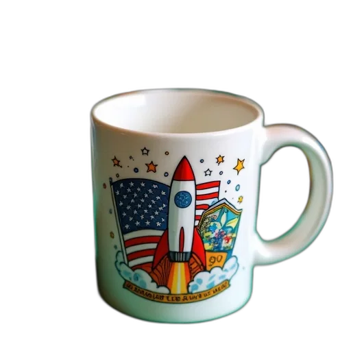 3d render, outer space, white, ceramic transparent PNG cut-out