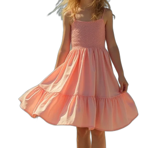 dress, 3d render, photorealistic, pastel transparent PNG cut-out