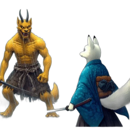 concept art, fantasy art, 3d render, comic book art transparent PNG cut-out