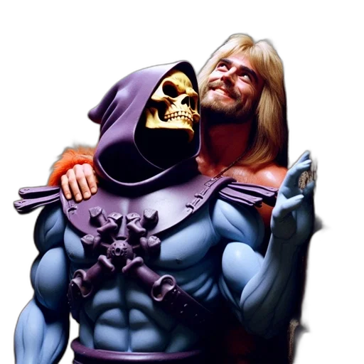 comic book art, concept art, vaporwave, man transparent PNG cut-out