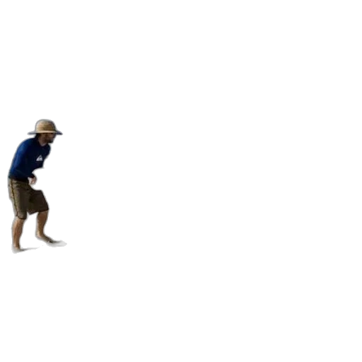 hat, staff, creature, robot transparent PNG cut-out