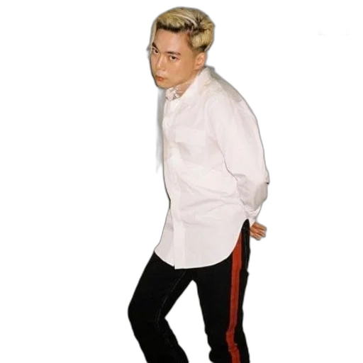 jacket, staff, hair, creature transparent PNG cut-out