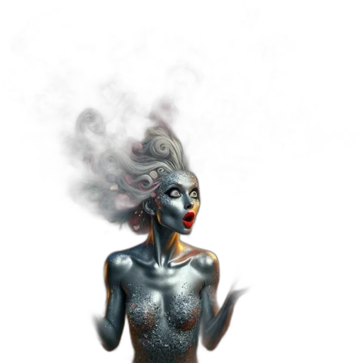 mask, staff, creature, jewelry transparent PNG cut-out