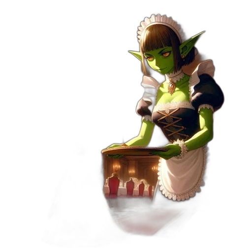 staff, concept art, fantasy art, 3d render transparent PNG cut-out