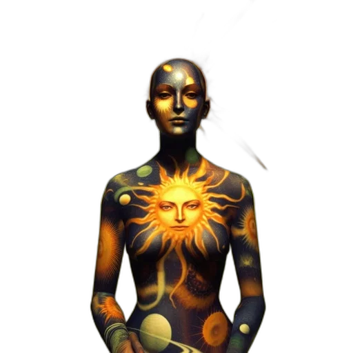 jewelry, robot, staff, concept art transparent PNG cut-out