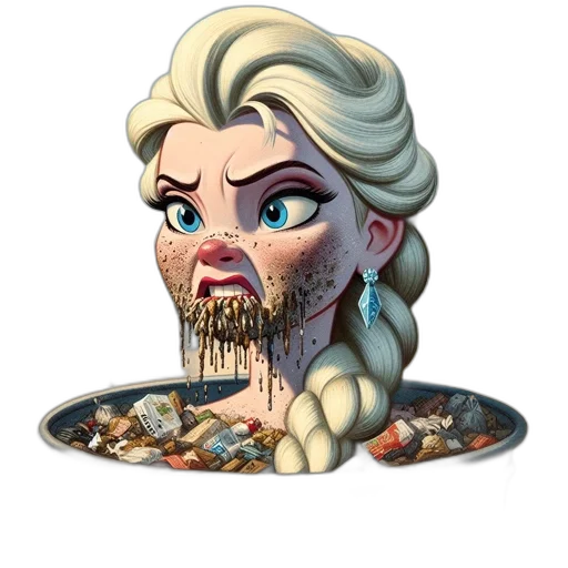 food, face, concept art, cartoon transparent PNG cut-out
